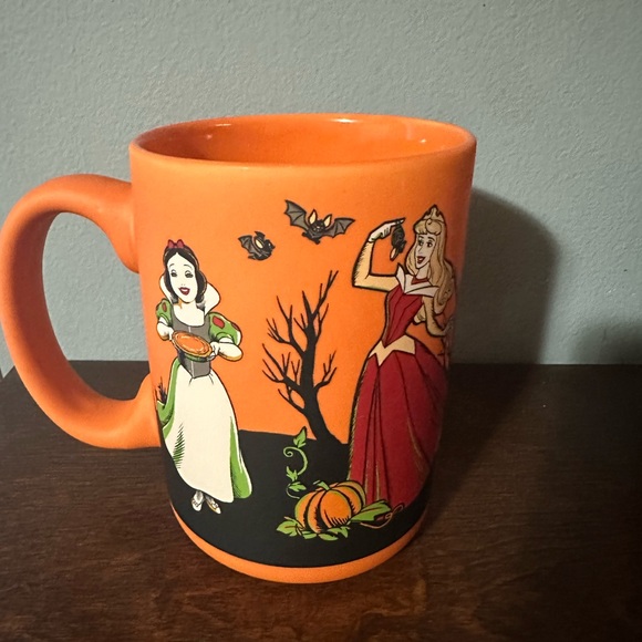 Disney Other - Disney Halloween Princess Soft Touch Mug Ariel, Snow White, Jasmine, Aurora NEW